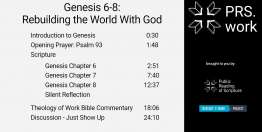 Genesis Chapters 6-8: Rebuilding the World With God